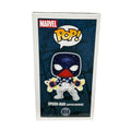 Marvel Funko Pop Spider-Man Captain Universe 614 collectible figure in original box with cosmic suit and star accents