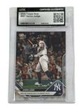 Aaron Judge 2025 Topps Now #697 CGC certified Yankees home run milestone collectible card