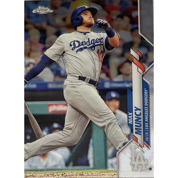 2020 Topps Chrome - Max Muncy* - MLB Los Angeles Dodgers* - NL Baseball Card #13