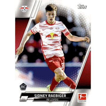 2021-22 Topps Bundesliga Soccer #111 - Sidney Raebiger - RB Leipzig Futbol  Card