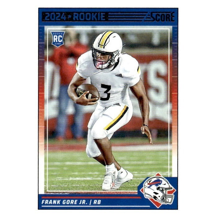 2024 NFL Score Football #395 Frank Gore Jr. RC Buffalo Bills Near Mint or Better