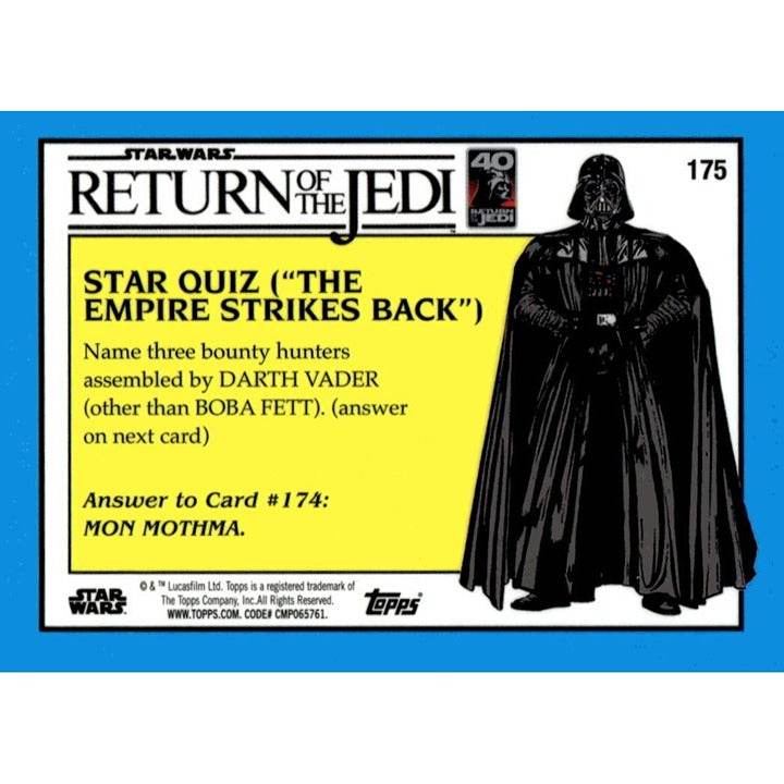 ROTJ Chrome 2023 ROTJ Blue Chrome Sapphire Village Of The Ewoks 66 - Star Wars Collectible