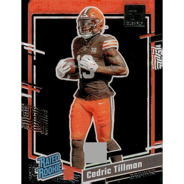 Cedric Tillman RC 2023 Donruss CLEAR Series - NFL Browns Football Rookie Card 54