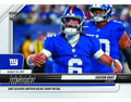 2025 Panini Instant Jaxson Dart rookie card #33 New York Giants quarterback August 16, 2025 game limited edition