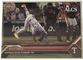 ALCS 2023 Adolis Garcia cartwheel celebration Texas Rangers Topps NOW baseball card