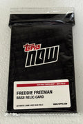 Sealed Freddie Freeman Topps Now World Series Base Relic Card #873 limited edition