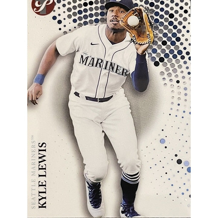 2022 Topps Pristine Kyle Lewis* Refractor MLB Seattle Mariners Baseball Card #79