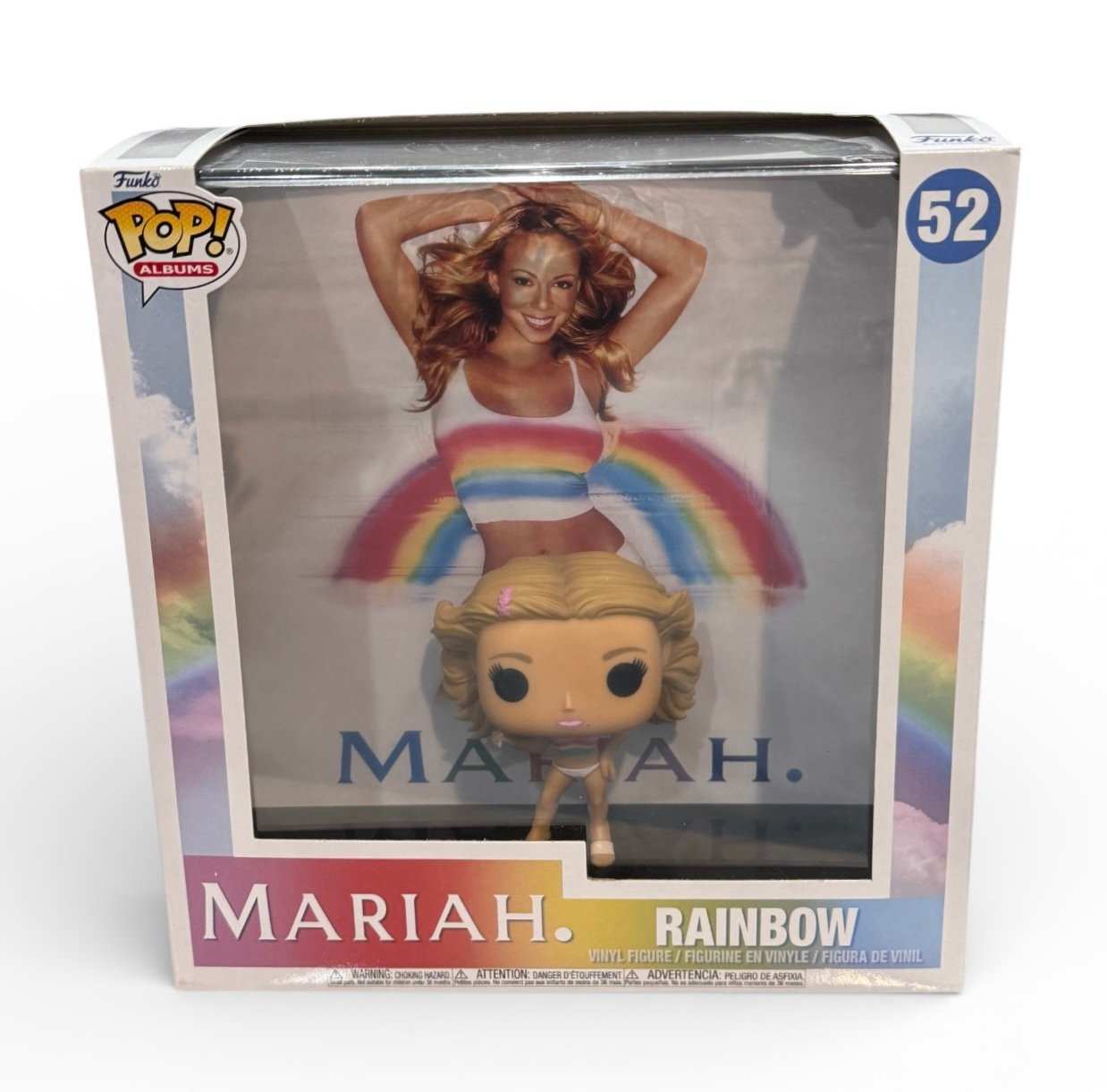 Funko Pop Albums Mariah Carey Rainbow vinyl figure in original sealed display case