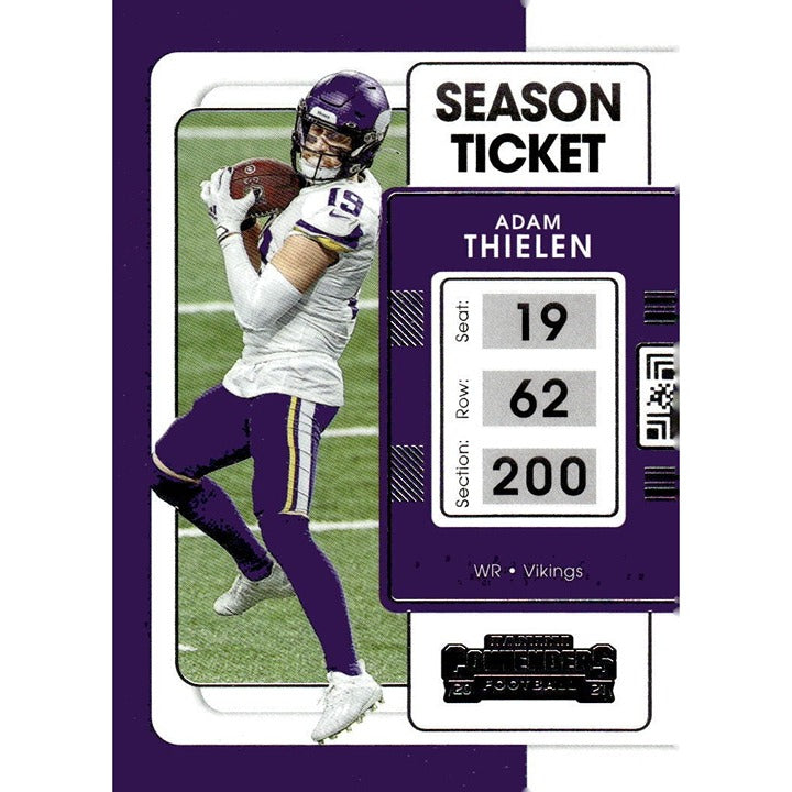 2021 Panini Contenders Adam Thielen NFL Minnesota Vikings/Rams Football Card #66