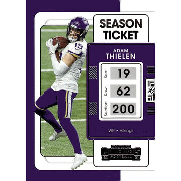 2021 Panini Contenders Adam Thielen NFL Minnesota Vikings/Rams Football Card #66