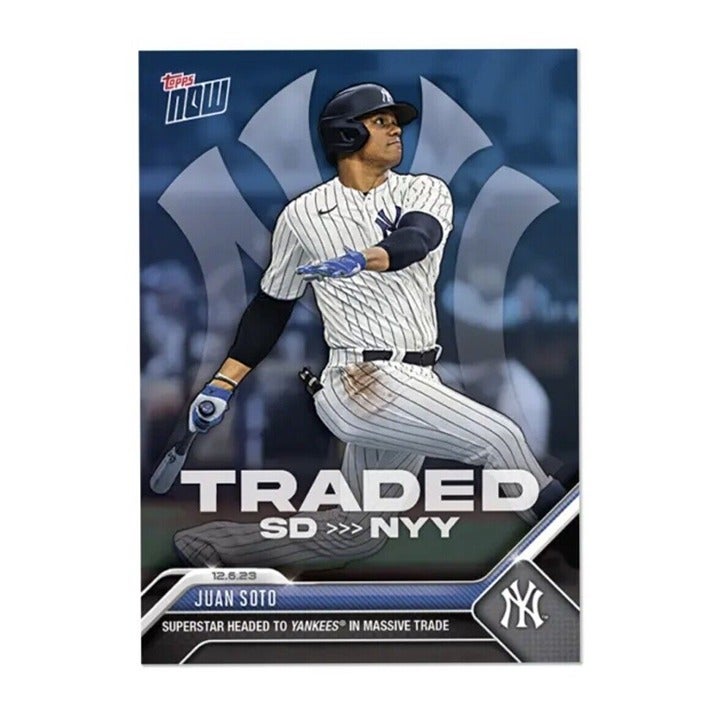 2023 MLB TOPPS NOW Juan Soto* MLB New York Yankees/Padres OS-20 Limited IN HAND!
