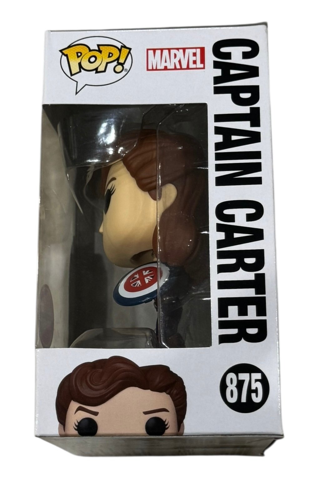 Captain Carter Funko Pop #875 Marvel Studios What If Gamestop Exclusive collectible figure