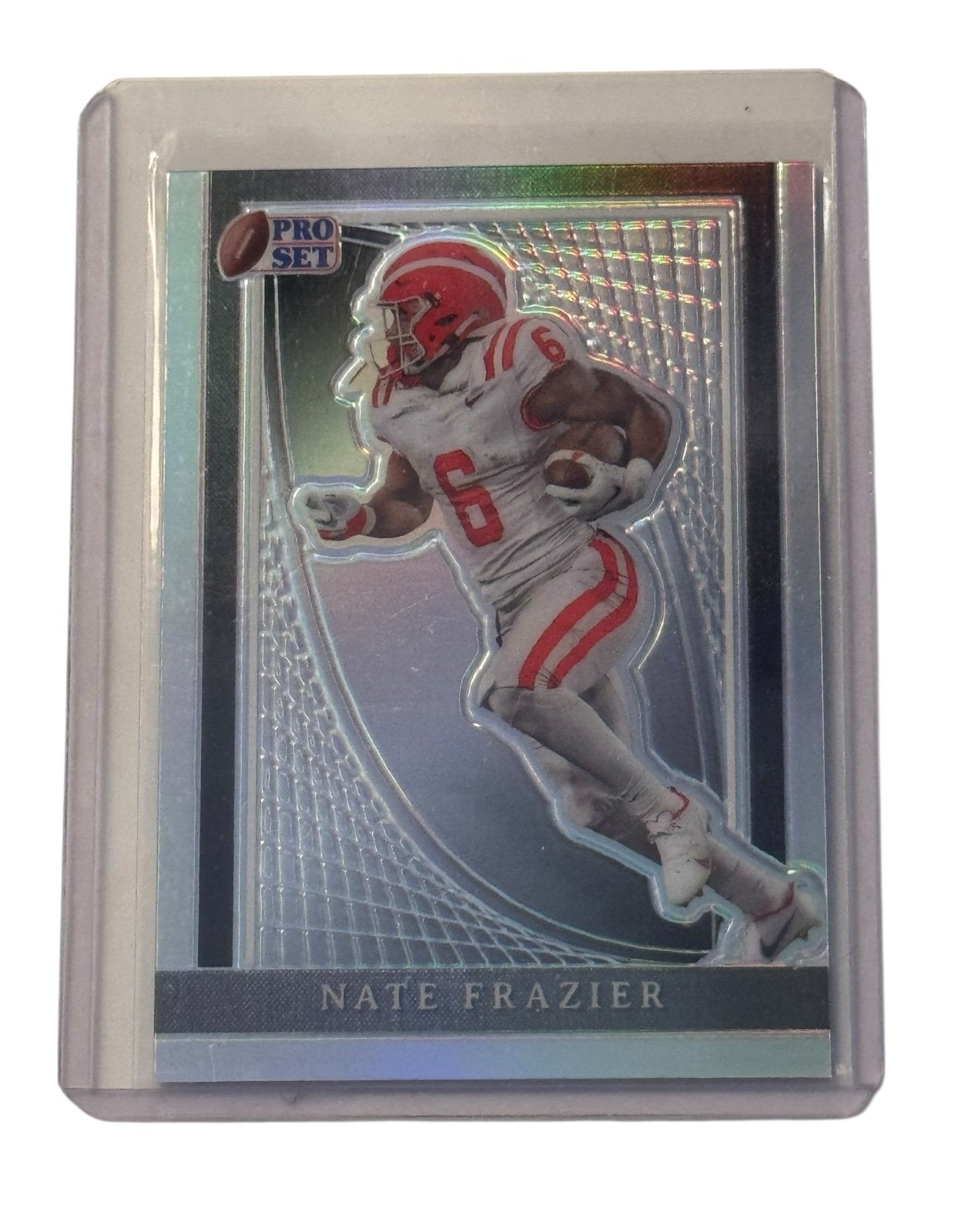 3/10 Nate Frazier RC Pro Set Metal Georgia Bulldogs running back football card