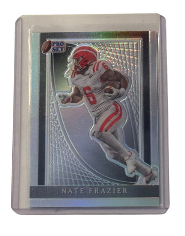 3/10 Nate Frazier RC Pro Set Metal Georgia Bulldogs running back football card