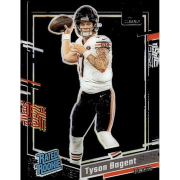 Tyson Bagent - 2023 Donruss CLEAR Series - NFL Chicago Bears Football Card  #100