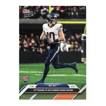 BO NIX RC* 16 TDS Sets Rookie Record 2024 Topps NOW NFL Broncos - Card 13 READY!