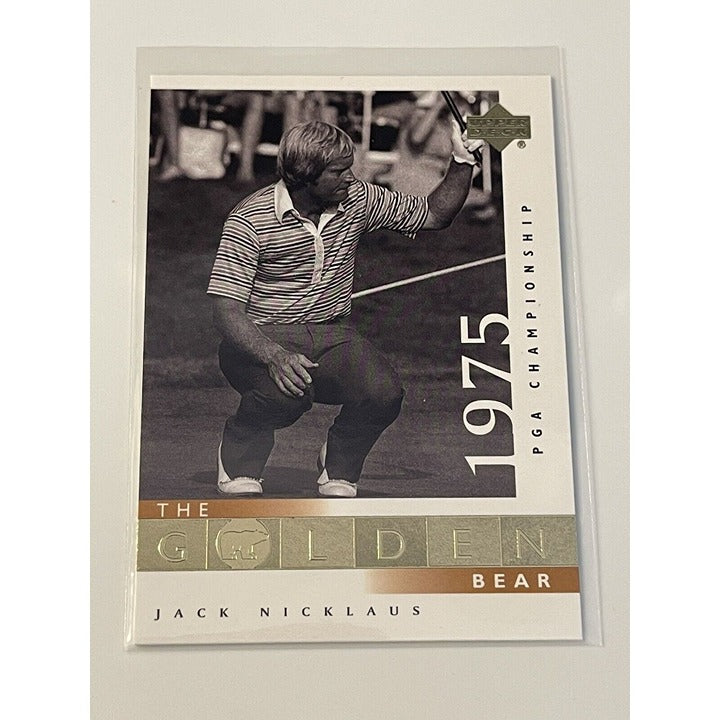 2001 Upper Deck Jack Nicklaus Card #119 PGA Tournament Champion Golf - The Bear*