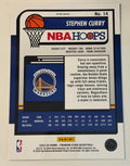 OVETSIZED Stephen Curry HOLO Parallel NBA Hoops Premium Stock card GS Warriors