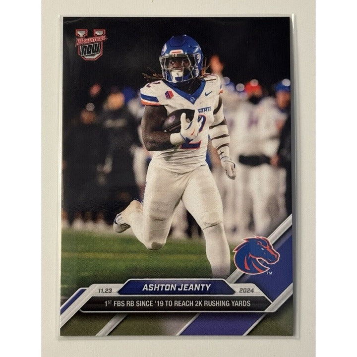 Ashton Jeanty RC - 2024 Bowman U Now Football Card 48 NCAA Boise State - IN HAND