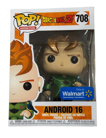 Funko Pop Android 16 Dragon Ball Z Walmart exclusive vinyl figure in sealed box