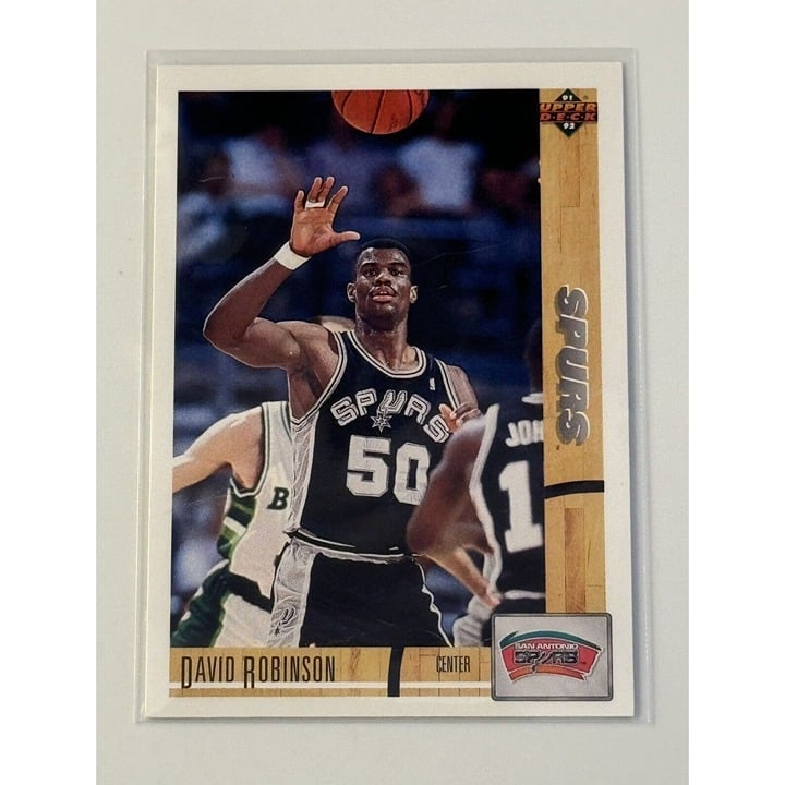 1991-92 Upper Deck David Robinson #324 - NBA San Antonio Spurs Basketball - HOF*