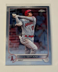 2022 Topps Chrome Shohei Ohtani MLB Angels raw baseball card