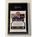 Jeremiah Moon RC Auto 2023 Prizm Draft Picks Pulsar football card in graded SGC case