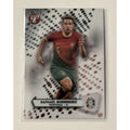 TOPPS PRISTINE UEFA Raphael Guerreiro Portugal football trading card with refractor design
