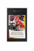 Brock Bowers 2024 Leaf Rookie Card #9 Georgia Bulldogs SGC 10 GEM MINT football trading card