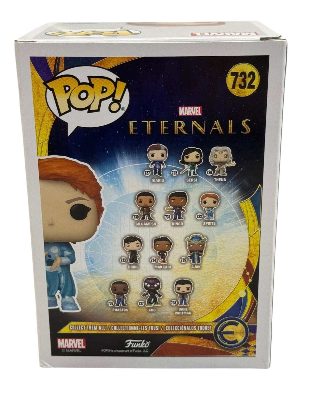 Sprite 732 Marvel Eternals Funko Pop vinyl bobblehead figure collectible packaging