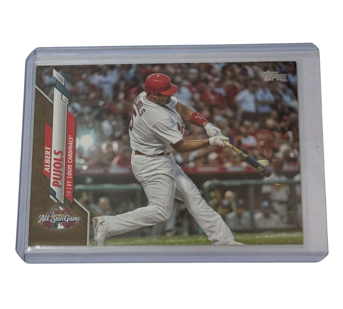 Albert Pujols Topps Update 1461 of 2020 Albert Pujols 2009 MLB All Star Game 2020 Topps Update U-267