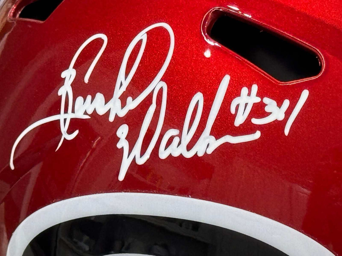 Herschel Walker Signed* Georgia Riddell Helmet Beckett WIT *82 Heisman* UGA Dogs