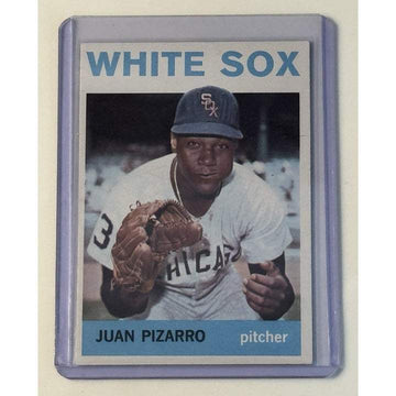 1964 Topps Baseball card #430 of Juan Pizarro, Chicago White Sox pitcher, VG to EX condition