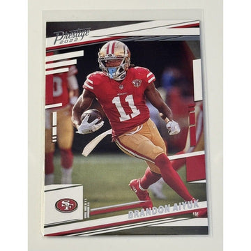 2022 Panini Prestige Brandon Aiyuk* NFL NFC Champs San Francisco 49ers Card #267