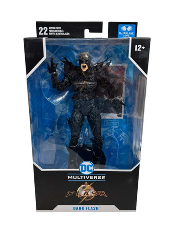 McFarlane DC Multiverse Dark Flash 7-inch action figure in sealed box with 22 articulation points