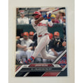 2024 Phillies Team SET Johan Rojas 50/99 Topps Now MLB trading card