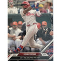 2024 Phillies Team SET of 11 MLB Topps Now cards including 50/99 Johan Rojas RC card