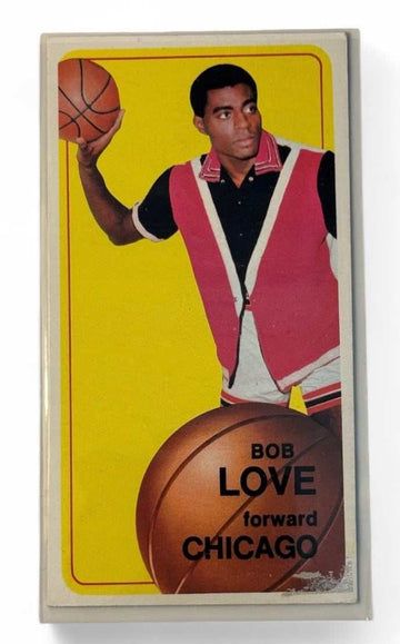 1970-71 Topps Bob Love Chicago Bulls NBA tallboy basketball card vintage