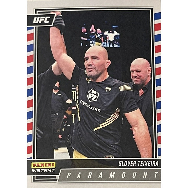 Glover Teixeira 2022 Panini Instant UFC Paramount MMA trading card #P21 Limited Edition /700