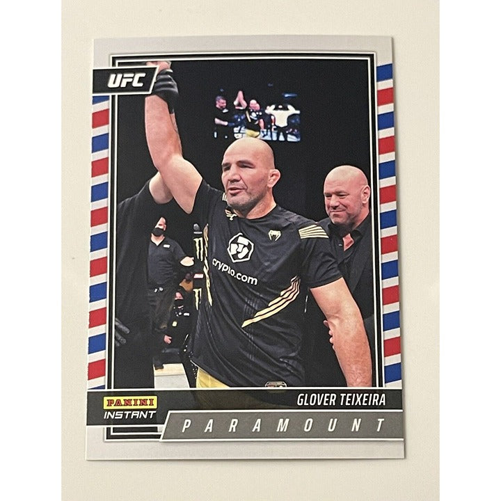 GLOVER TEIXEIRA 2022 Panini Instant UFC Paramount MMA trading card #P21 limited to 700 copies