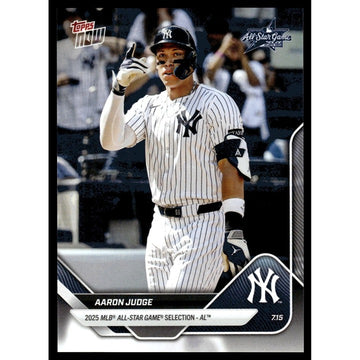 Aaron Judge Limited Edition! 2025 MLB Allstar Game National vs American - ASG-AJ