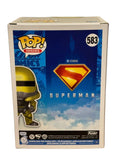 Funko Pop Heroes Superman Hammer of Boravia #583 vinyl figure box with DC Comics logo