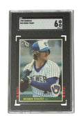 1985 Robin Yount Donruss #48 MLB card graded SGC 6 Milwaukee Brewers vintage collectible