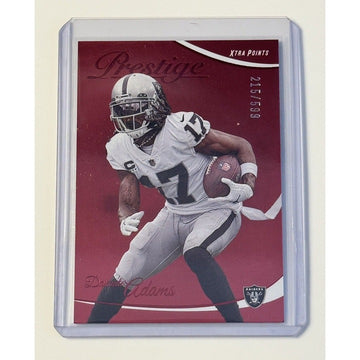 2023 Prestige Xtra Points 215/599 DeVante Adams Card #153 NFL Las Vegas Raiders*