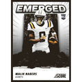 Malik Nabers Emerged RC 2024 Score Football card rookie New York Giants mint condition
