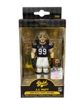 Funko Gold JJ Watt Chase Edition NFL Premium Vinyl Figure in Arizona Cardinals uniform