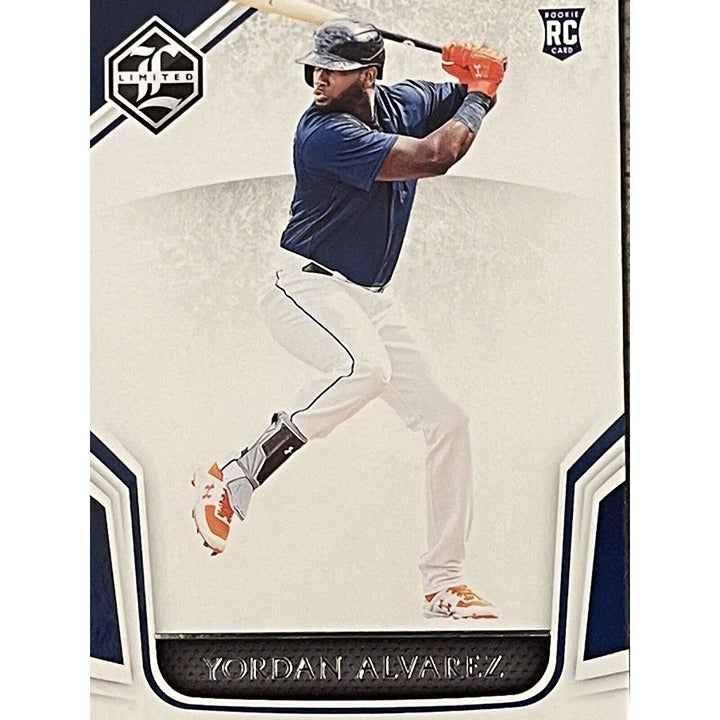 Yordan Alvarez* 2020 PANINI LIMITED ROOKIE #2 - MLB HOUSTON ASTROS WS CHAMPIONS*