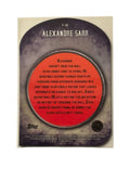 Alexandre Sarr RC 2024 25 Topps Finest NBA Atlanta Hawks finished insert card F10