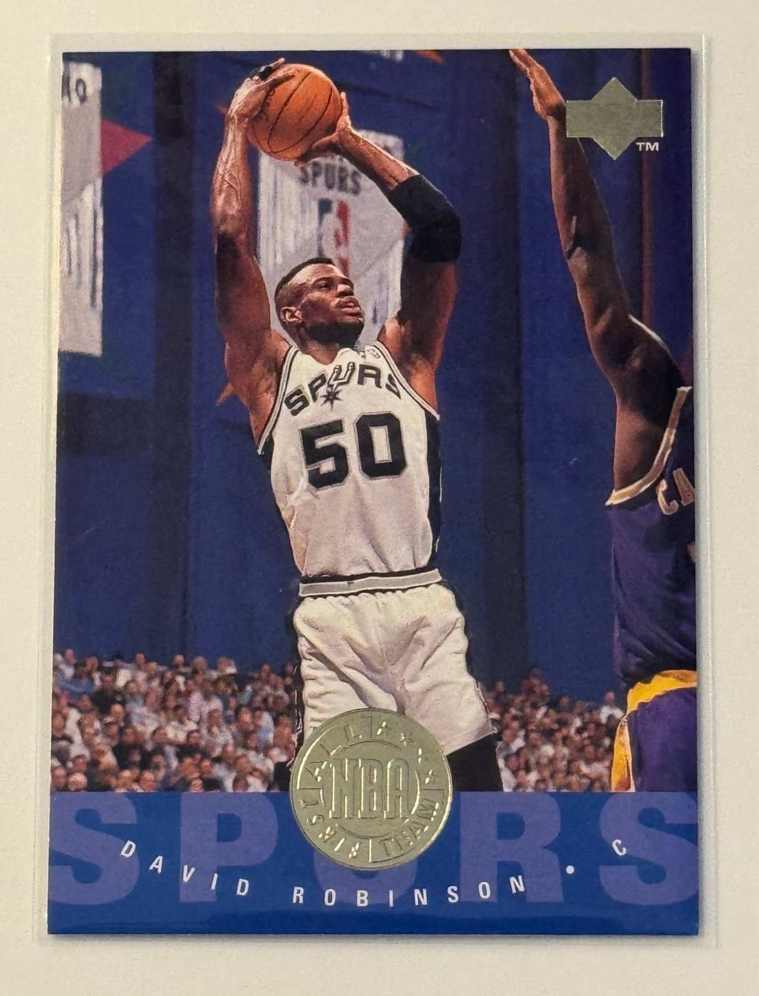 David Robinson 1995 Upper Deck All-NBA David Robinson 1995 Upper Deck All-NBA First Team - SA Spurs Legend - HOF 168