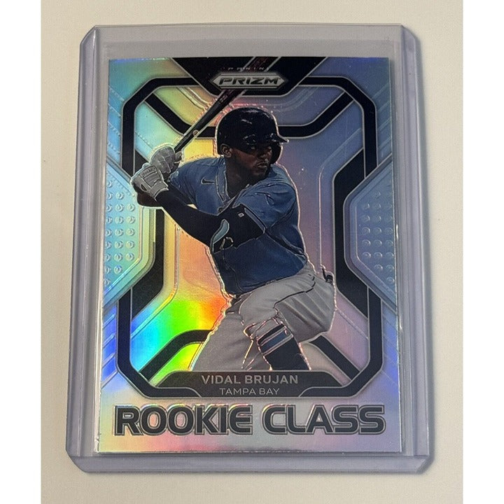 Vidal Brujan 2022 Panini Prizm Rookie Class Silver Prizms #RC-6 -Tampa Bay Rays*